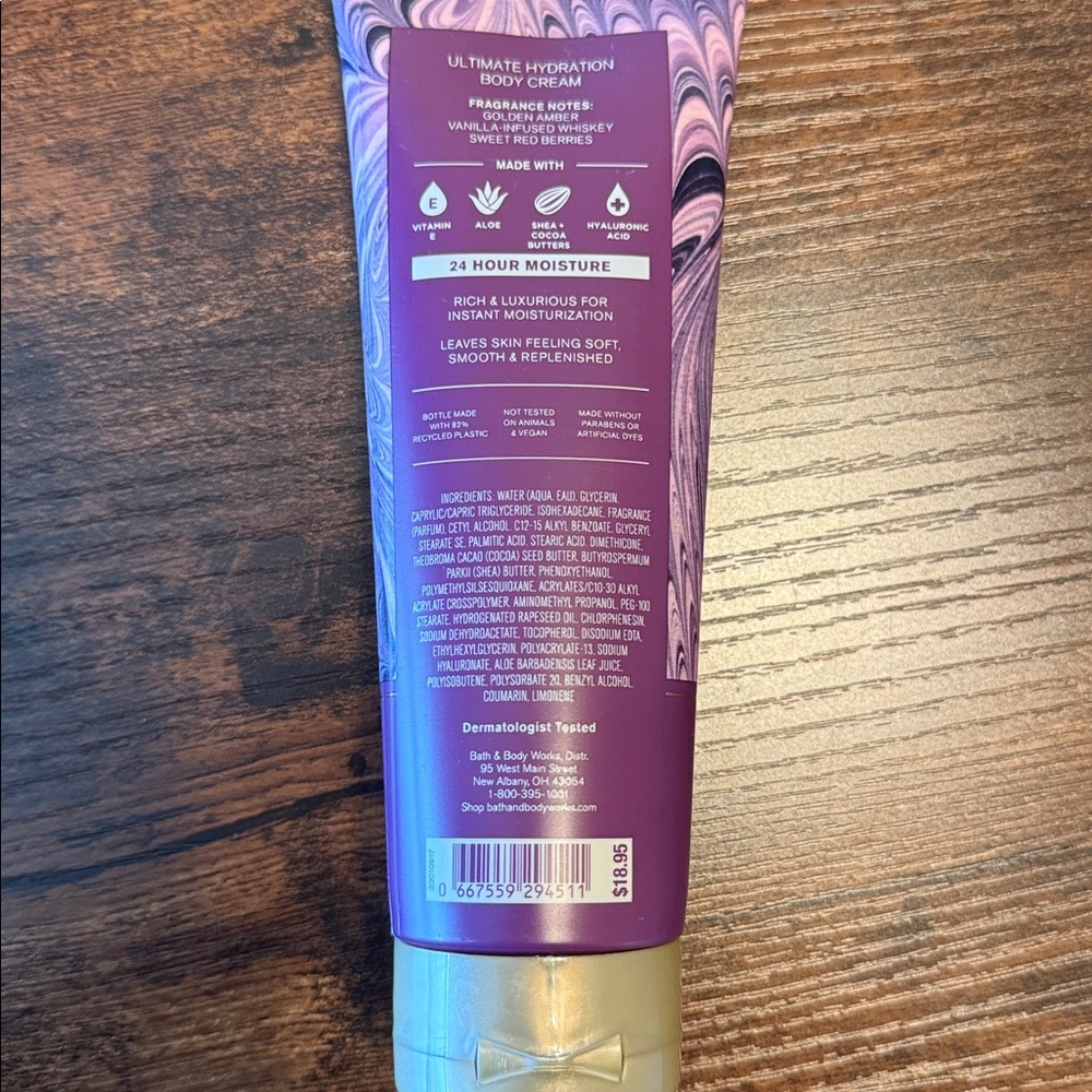 Bath and Body Works Sweet Whiskey body cream - Picture 3 of 5